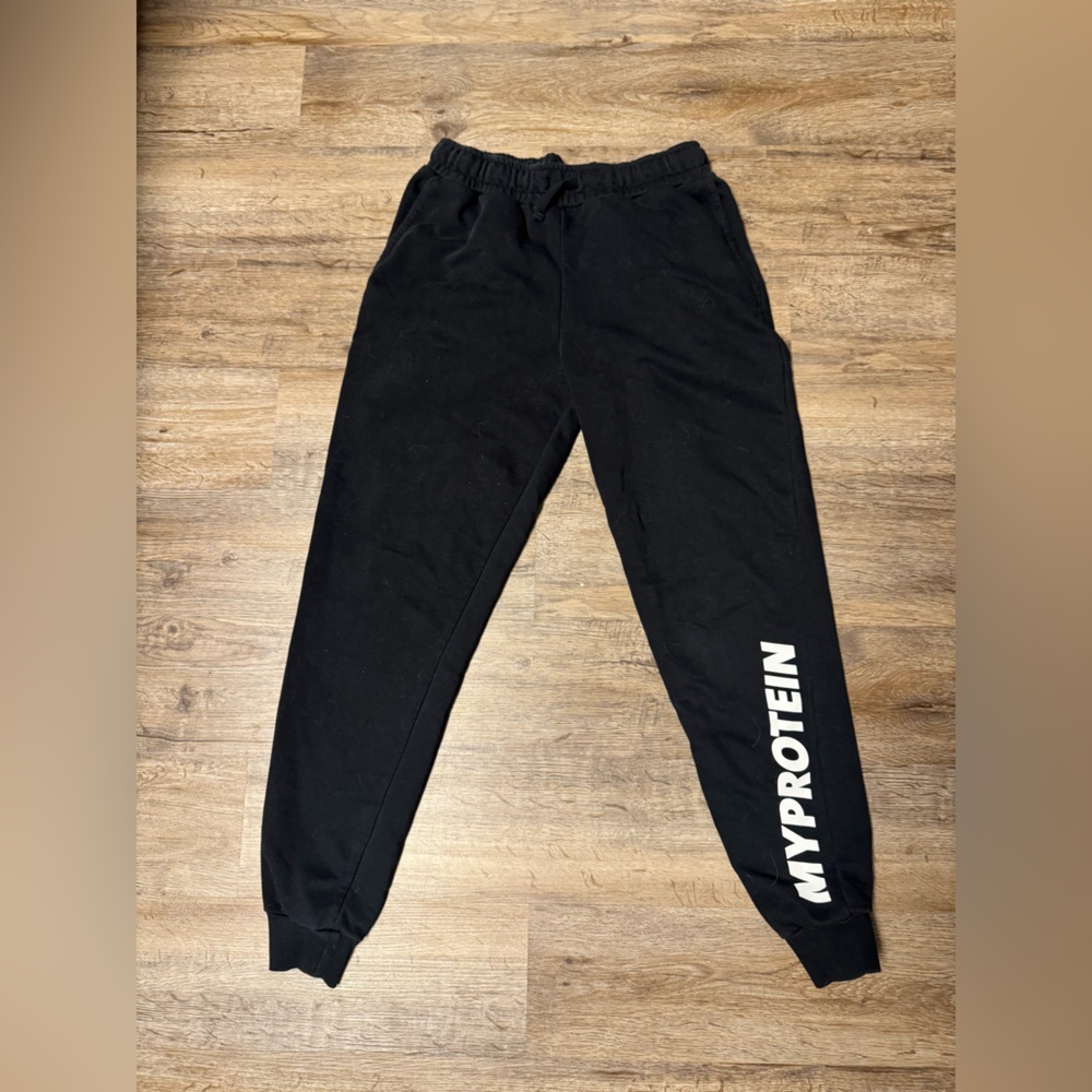 MyProtein Black Sweatpants for Men